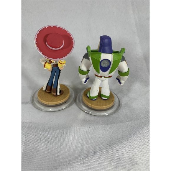 Walt Disney Infinity Toy Story Game Pieces Buzz Light Year Jesse - Picture 3 of 5
